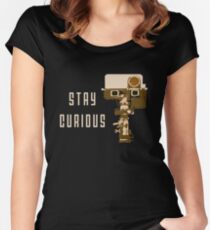 Stay Curious Women's Fitted Scoop T-Shirt