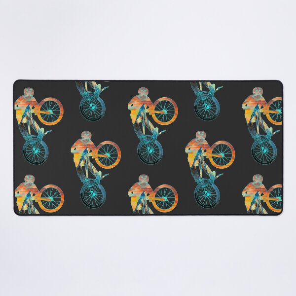 Item preview, Cat Tabletop Bike Trick in Himalayas Mountain Peak designed and sold by artOfCal013.