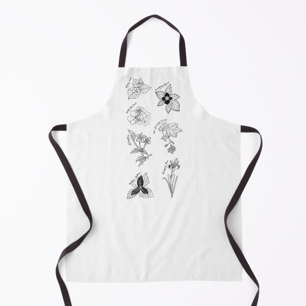 Item preview, Oregon Forest Spring - Black Outline designed and sold by Fernheart Designs.