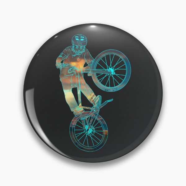 Item preview, Cat Tabletop Bike Trick in Snow Mountain under Clouds designed and sold by artOfCal013.