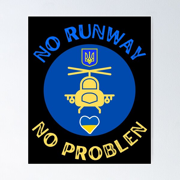 Item preview, No Runway No Problem designed and sold by WoodburyLake.