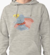Watercolor Elephant (Dumbo) Pullover Hoodie