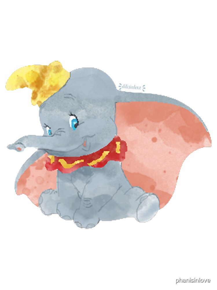 Watercolor Elephant Dumbo Baby One Piece By Phanisinlove Redbubble