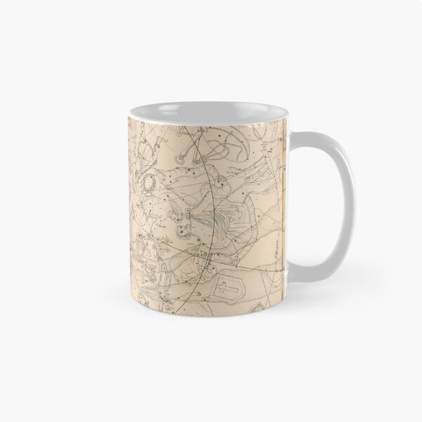 Item preview, Old star map 1833 designed and sold by coolshitba.