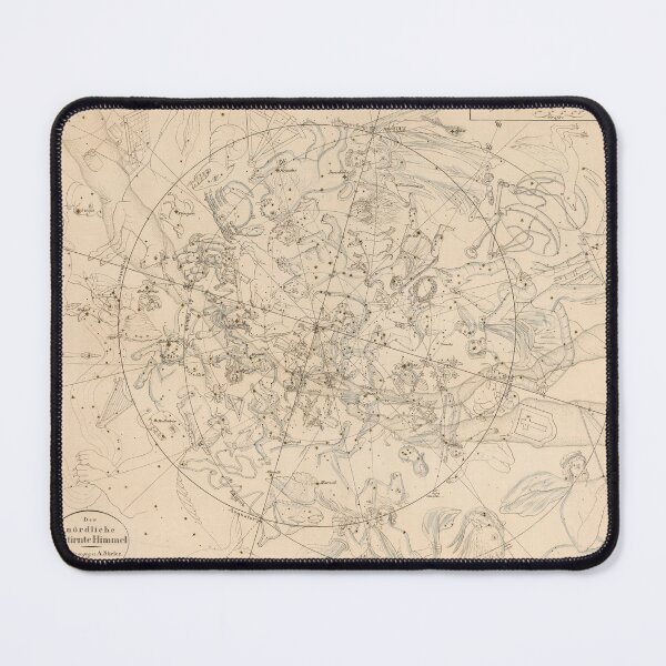 Item preview, Old star map 1833 designed and sold by coolshitba.