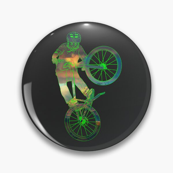 Item preview, Cat Tabletop Bike Trick in Snow Mountain under Clouds designed and sold by artOfCal013.