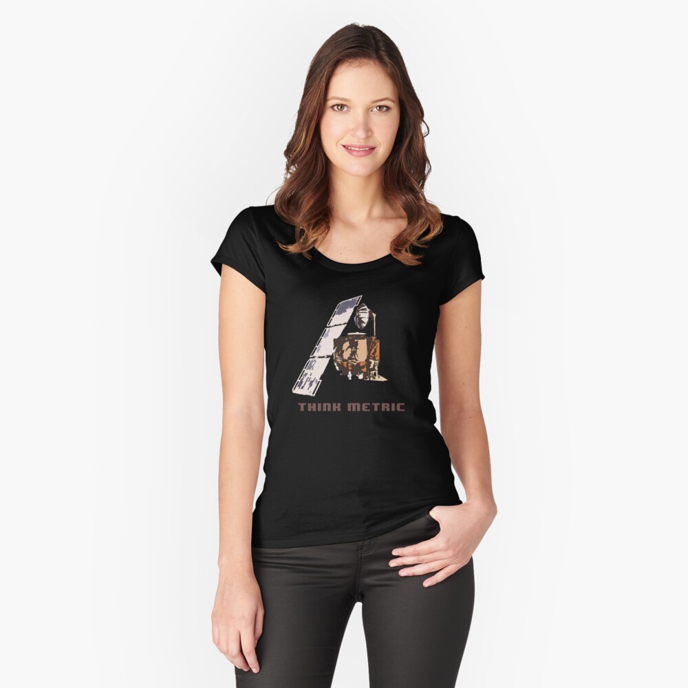 Item preview, Fitted Scoop T-Shirt designed and sold by tanyaofmars.