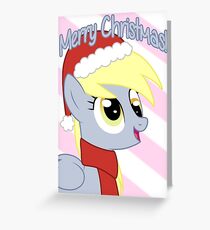 Derpy Hooves Weihnachtskarte - Postkarte Mein kleines Pony Grußkarte