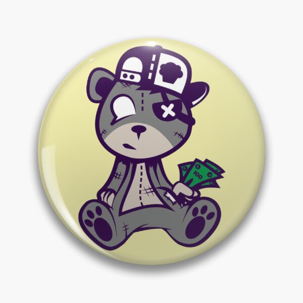 Item preview, Funny Bear Illustratiion with money in hand and cap  designed and sold by StevanoArt.