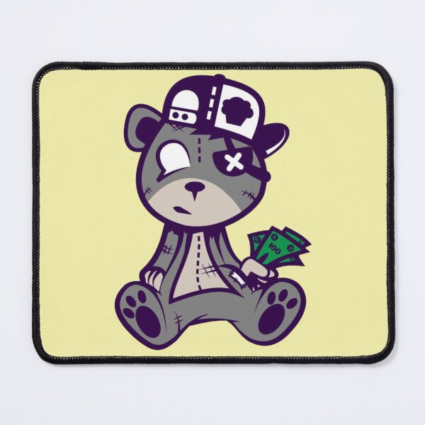 Item preview, Funny Bear Illustratiion with money in hand and cap designed and sold by StevanoArt.