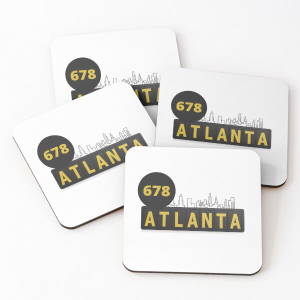 Item preview, Area Code 678 Atlanta, Georgia designed and sold by CatsWCleavers.