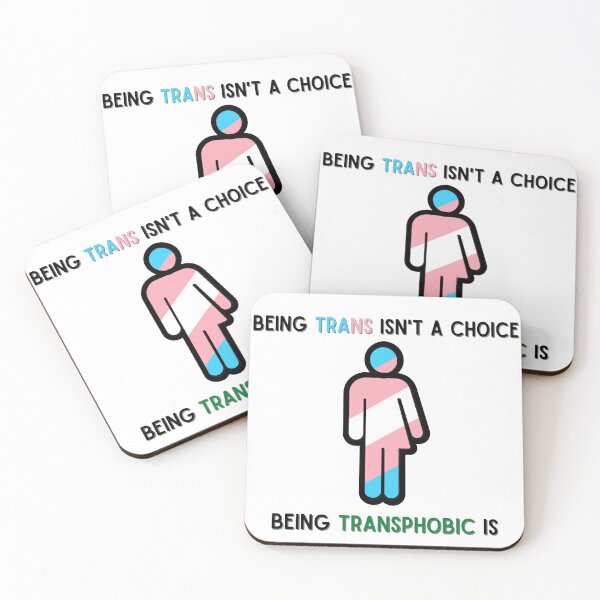 Item preview, Being Trans Isn't A Choice Being Transphobic Is designed and sold by GottheGifts.