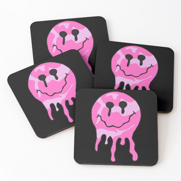Item preview, Cute Creepy Dripping Smiley Face  Goth aesthetic designed and sold by GENEVA1125.