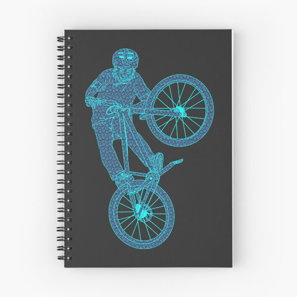 Item preview, Cat Tabletop Bike Trick in Jungle Jive Pattern designed and sold by artOfCal013.