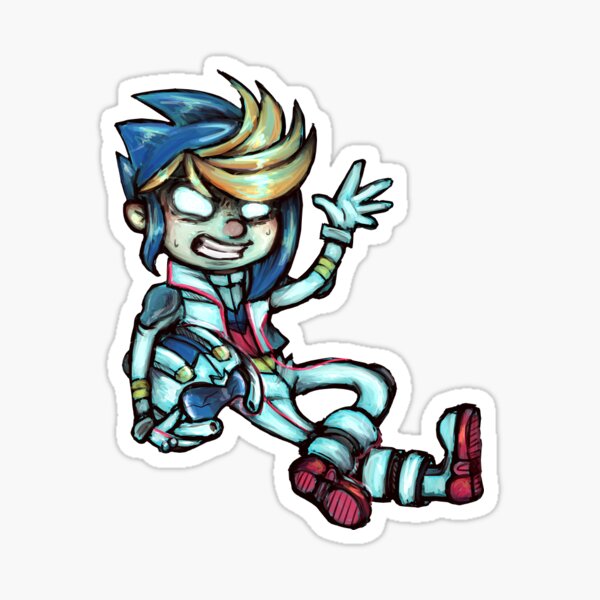 Yuugo Awakened Sticker By Disfordelirium Redbubble