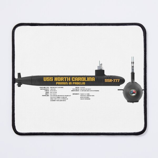 Item preview, USS North Carolina (SSN-777) • Primus in Proelio designed and sold by amuseXpress.