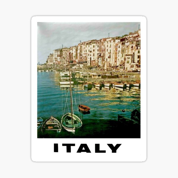Item preview,  ITALY: Vintage Travel Advertising Print designed and sold by posterbobs.