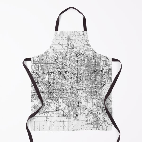 Item preview, Omaha White Map designed and sold by multiplicitymap.