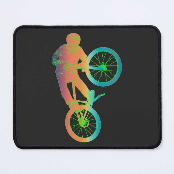 Item preview, Cat Tabletop Bike Trick in Summer Sunset Colors designed and sold by artOfCal013.