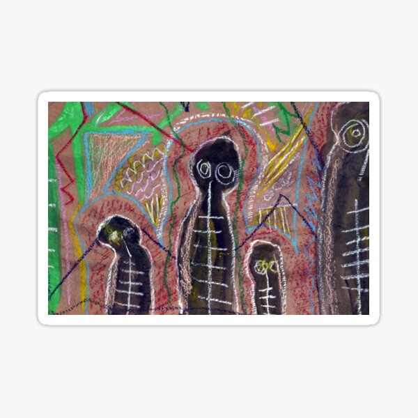 Item preview, Cave Art Patel Figures designed and sold by Angus Carter.