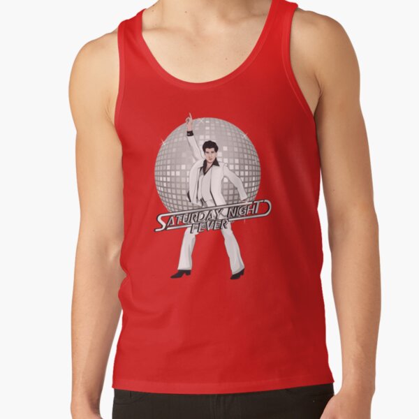 Saturday Night Fever movie minimalist Tank Top by Remake Posters - Pixels  Merch
