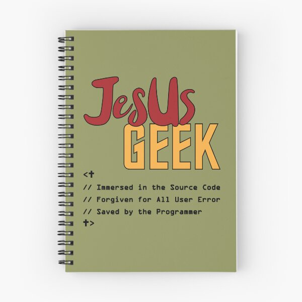Item preview, Jesus Geek (Black Text) designed and sold by GatorDesign.
