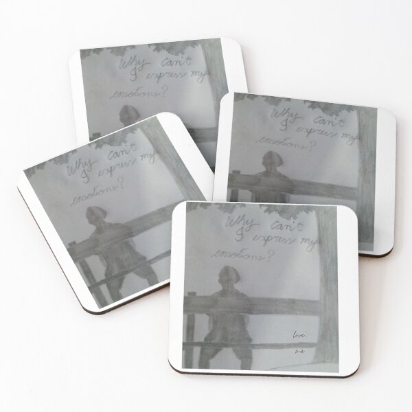 Item preview, Paper and pencil - drawn expressing unexpressed emotions designed and sold by InDulGens.