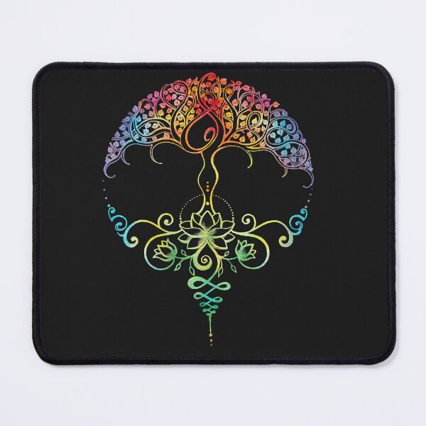 Item preview, Womens Mandala Lotus Unalome Tree of Life designed and sold by JeffDavi12.