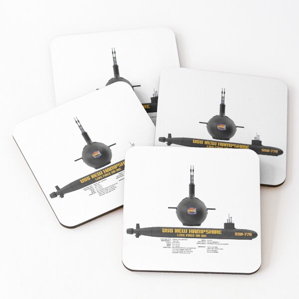 Item preview, USS New Hampshire (SSN-778) • Live Free or Die designed and sold by amuseXpress.