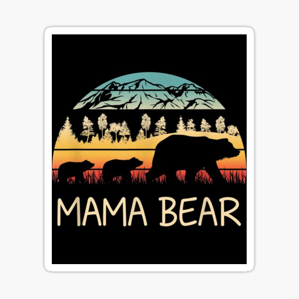 Mama Bear Two Cubs Shirt Cute Mothers Day Gift B Tank Top