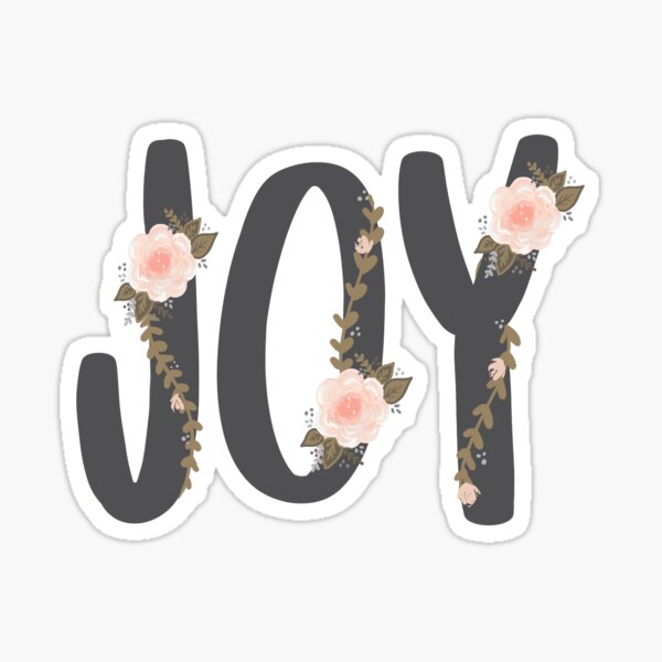 Joy Sticker