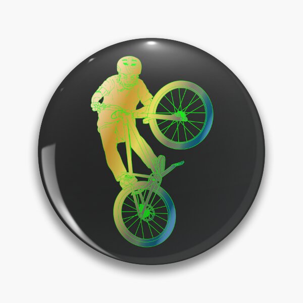 Item preview, Cat Tabletop Bike Trick in Gold and Chrome Gradients designed and sold by artOfCal013.