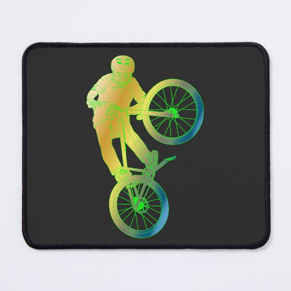 Item preview, Cat Tabletop Bike Trick in Gold and Chrome Gradients designed and sold by artOfCal013.