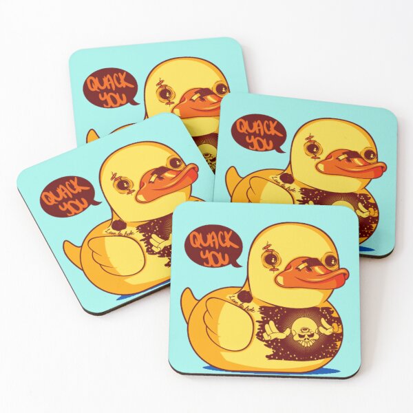 Item preview, Funny cartoon Duck illustration designed and sold by StevanoArt.