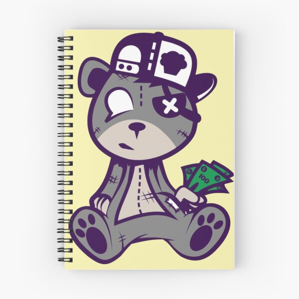 Item preview, Funny Bear Illustratiion with money in hand and cap  designed and sold by StevanoArt.