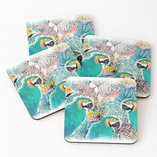 Item preview, Abstract Parrots  designed and sold by MarcSabuncu.