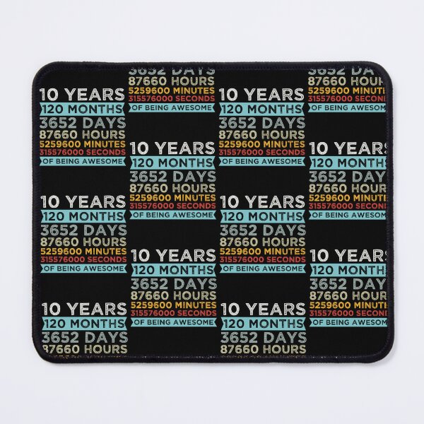 Item preview, Cute Kids 10th Birthday 10 Years Old Vintage Retro 120 Months Boys And Girls designed and sold by pedrored369.