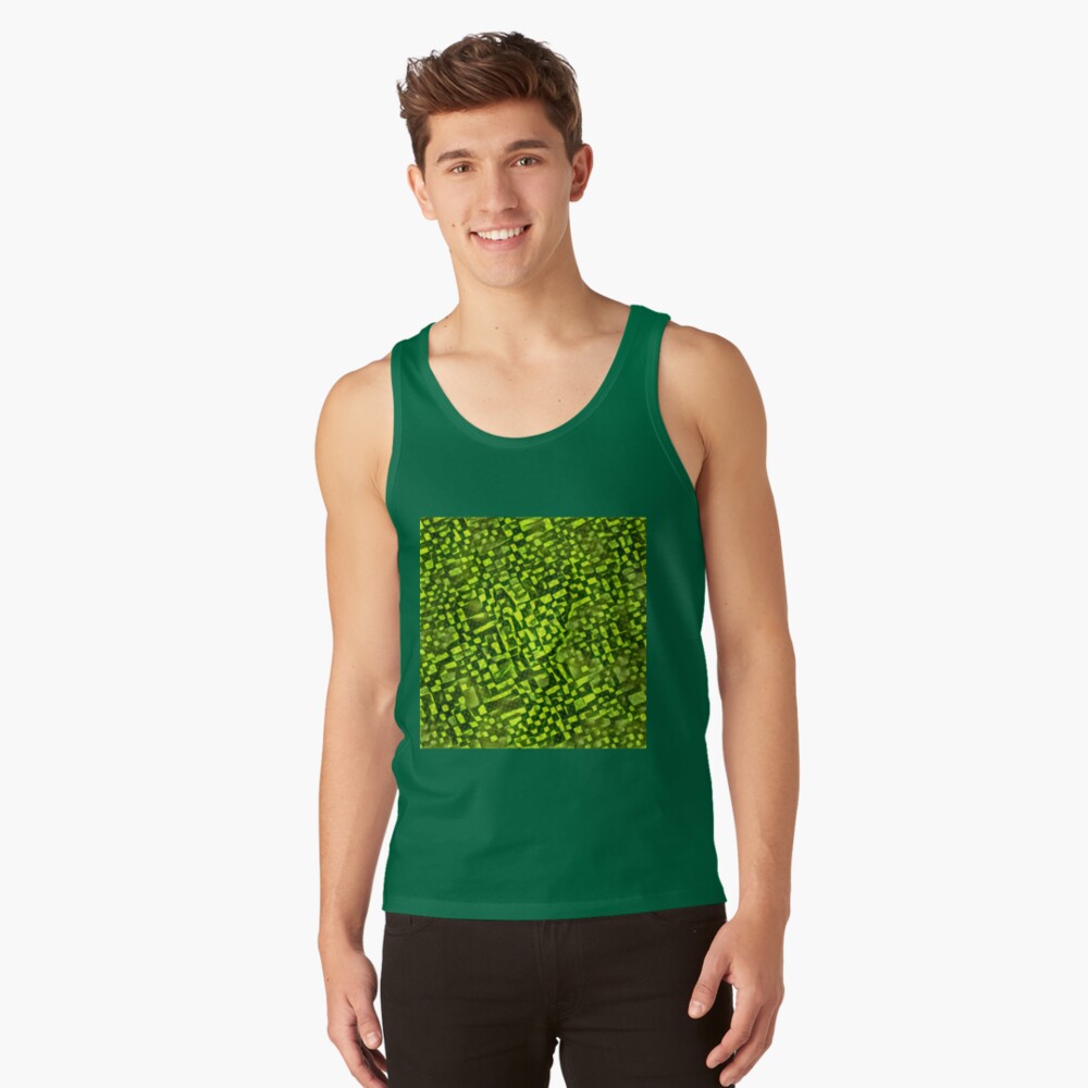 Cubismish cat Tank Top