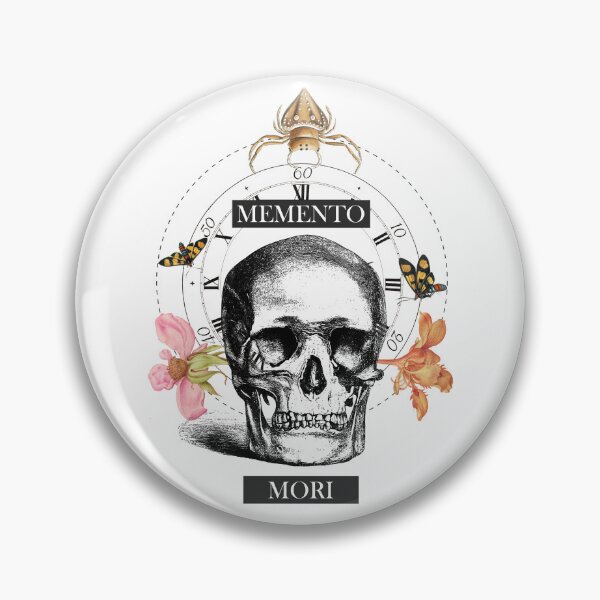 Item preview, Memento Mori Skull Stoicism Philosophy Art designed and sold by MrEddie10.