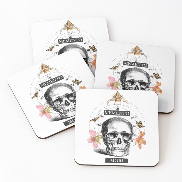 Item preview, Memento Mori Skull Stoicism Philosophy Art designed and sold by MrEddie10.