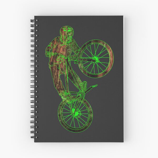 Item preview, Cat Tabletop Bike Trick in Redwoods Forest designed and sold by artOfCal013.