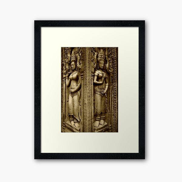 Around Angkor Framed Art Print