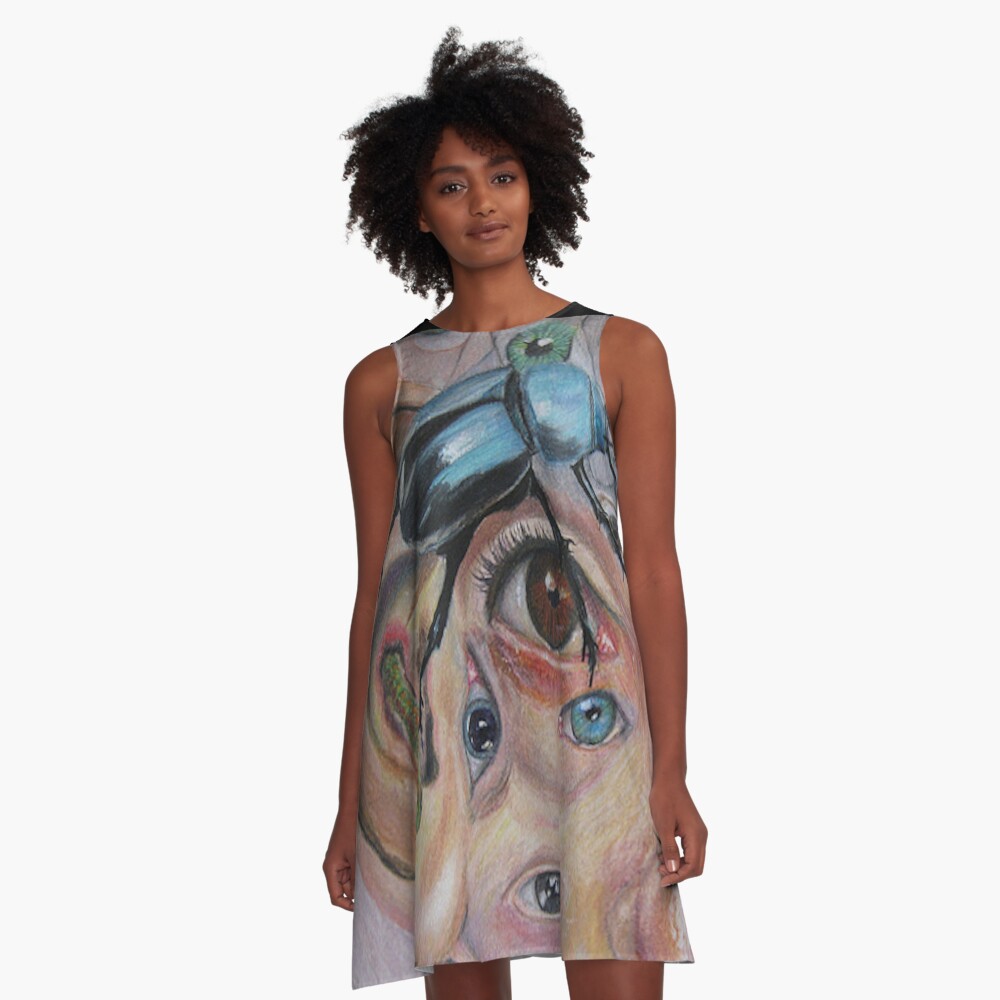 Item preview, A-Line Dress designed and sold by Pamwagg.