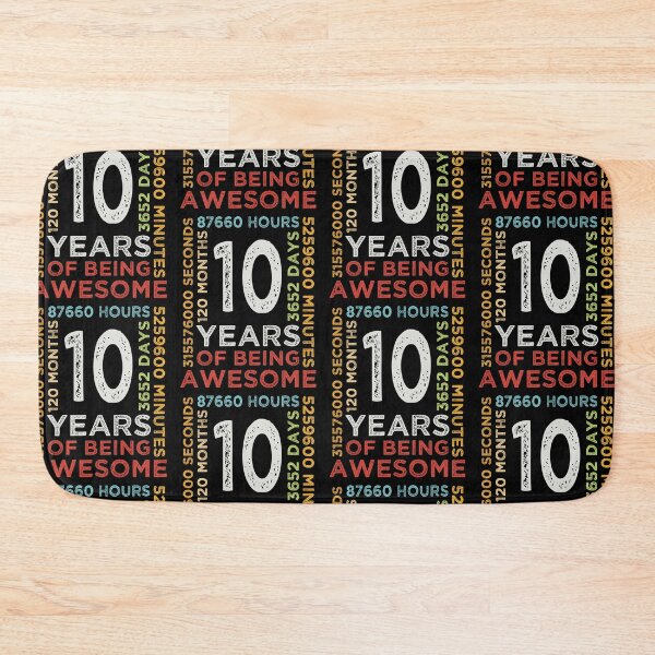 Item preview, Cool Kids 10th Birthday 10 Years Old Vintage Retro 120 Months Boys And Girls designed and sold by pedrored369.