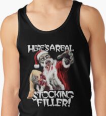 Zombie Christmas Stocking Filler Men's Tank Top