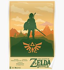 Legend of Zelda: Breath of the Wild Poster Poster