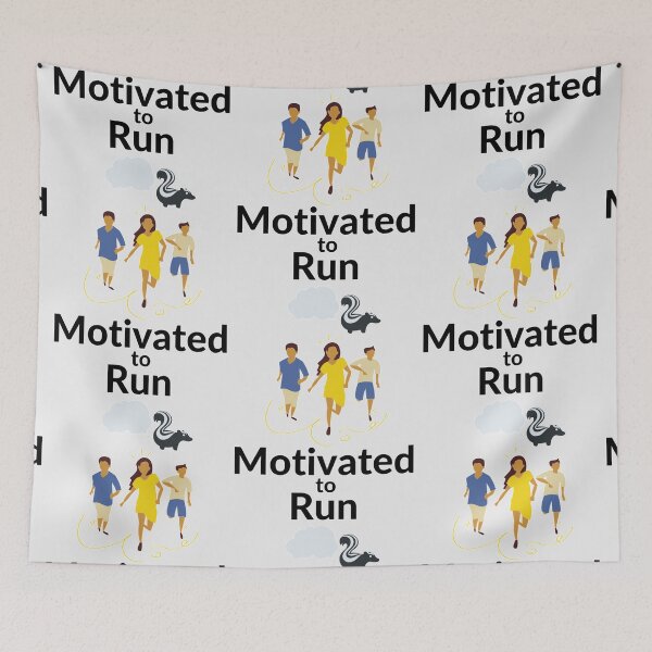 Item preview, motivated to run  Relaxed Fit T-Shirt designed and sold by KlausDieterd.