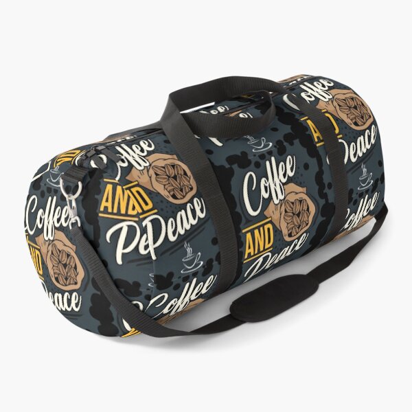 Item preview, coffee and more peace, funny coffee motivation, irresistible coffee, good coffee morning designed and sold by Nicedeco.