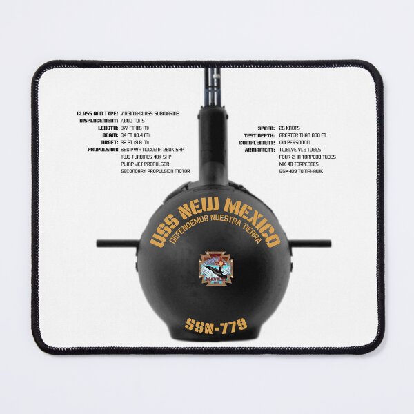 Item preview, USS New Mexico (SSN-779) • Defendemos Nuestra Tierra designed and sold by amuseXpress.