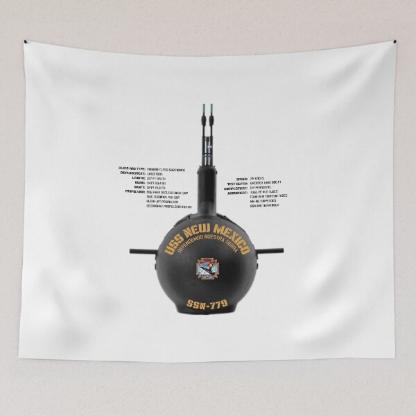 Item preview, USS New Mexico (SSN-779) • Defendemos Nuestra Tierra designed and sold by amuseXpress.
